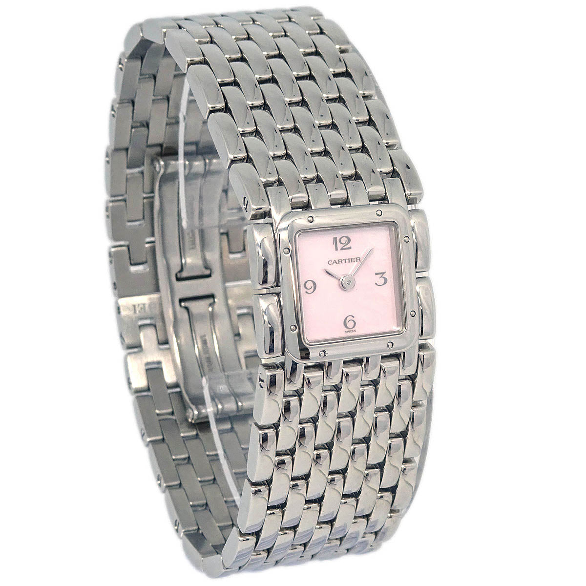 Cartier Panthere Ruban Ref.2420 Quartz Watch SS
