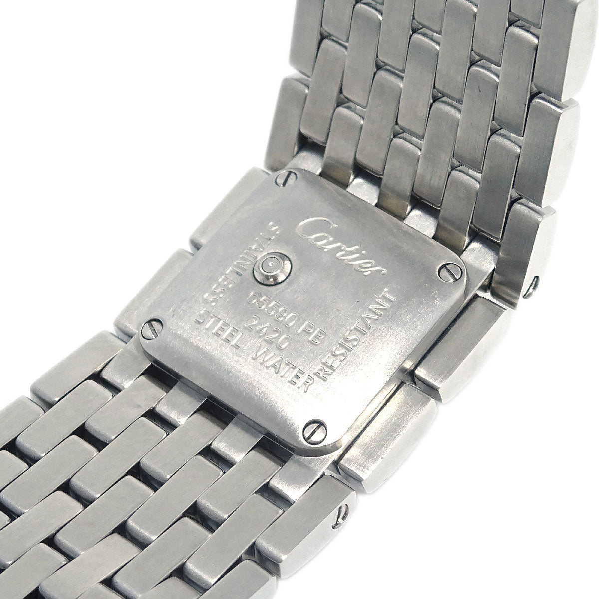 Cartier Panthere Ruban Ref.2420 Quartz Watch SS