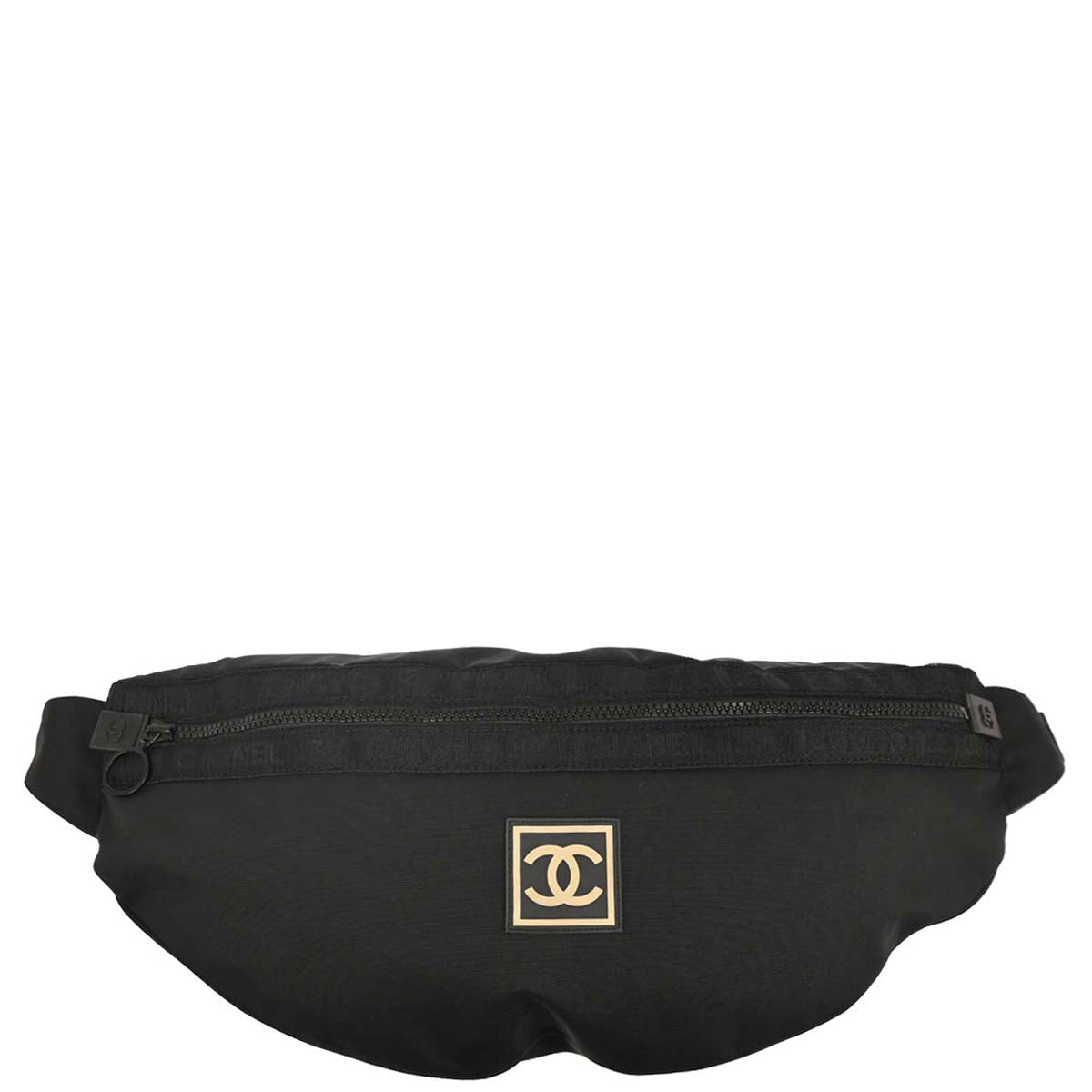 Chanel Black Nylon Sport Line Waist Bum Bag