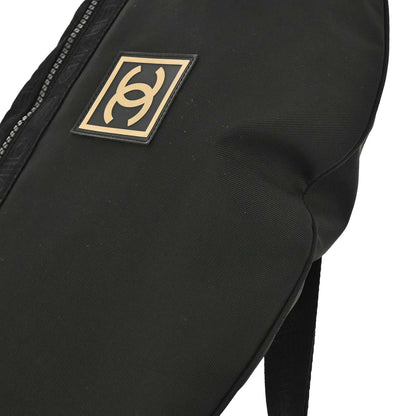 Chanel Black Nylon Sport Line Waist Bum Bag