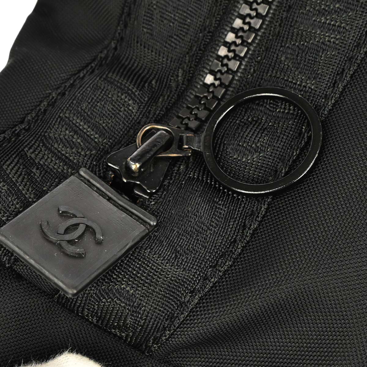Chanel Black Nylon Sport Line Waist Bum Bag
