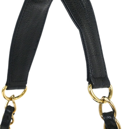 Chanel Black Caviar  Hobo Handbag
