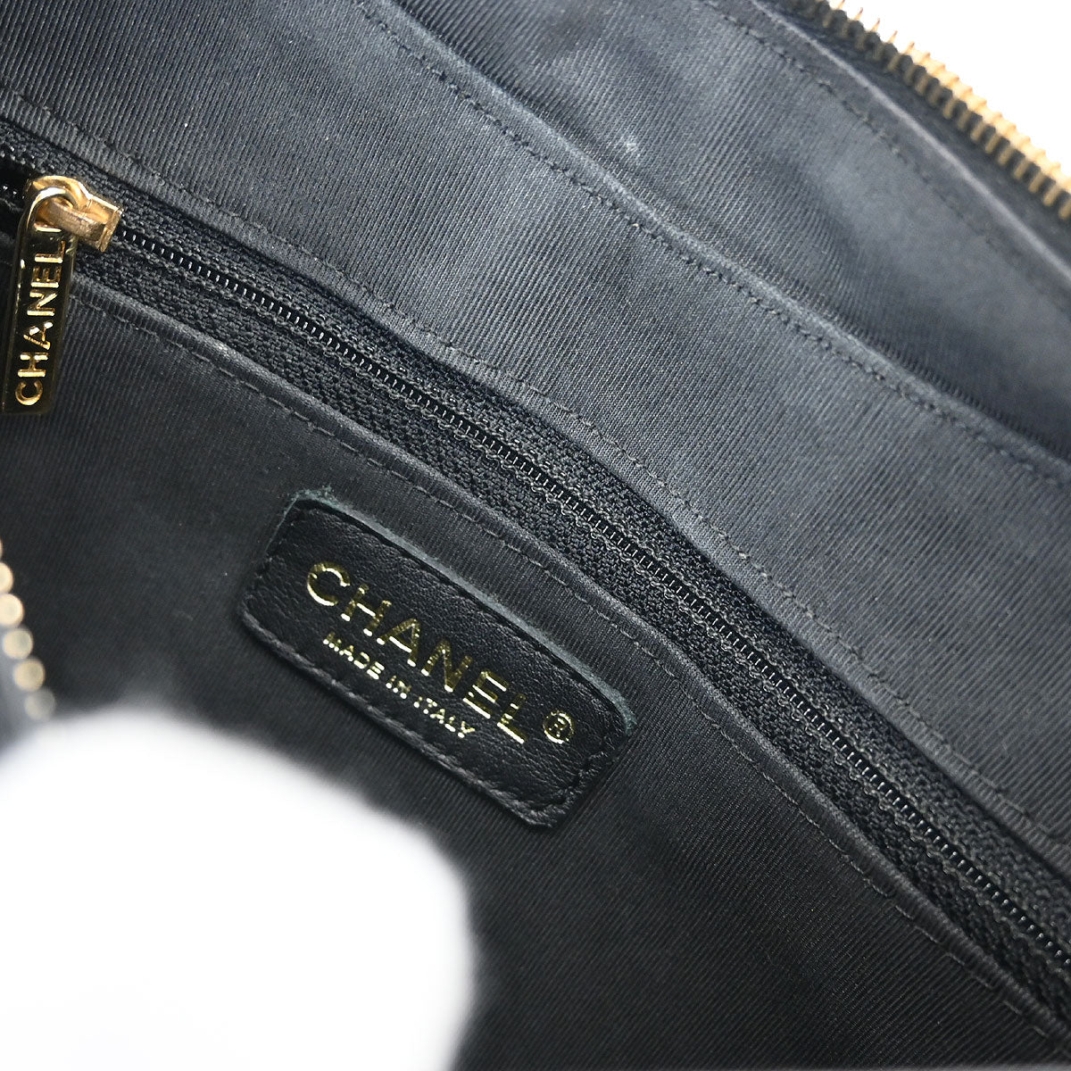 Chanel Black Caviar  Hobo Handbag