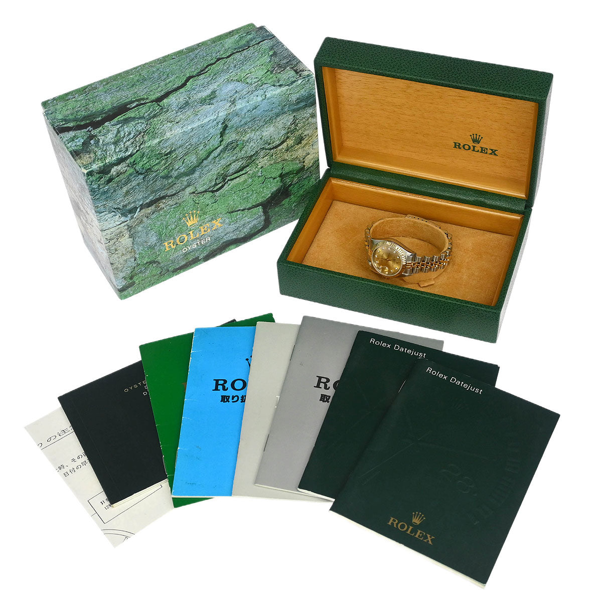 Rolex Oyster Perpetual Datejust 26mm Ref.69173G Watch 18KYG SS Diamond