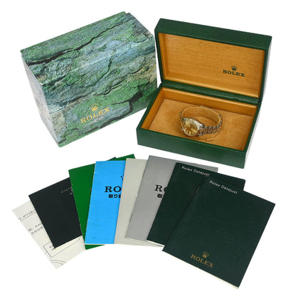 Rolex Oyster Perpetual Datejust 26mm Ref.69173G Watch 18KYG SS Diamond