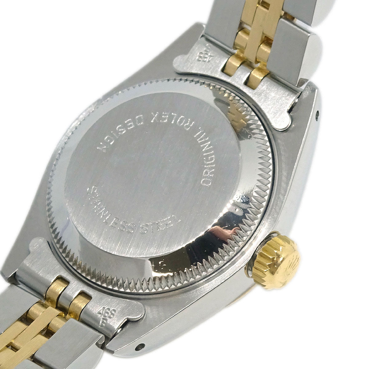 Rolex Oyster Perpetual Datejust 26mm Ref.69173G Watch 18KYG SS Diamond