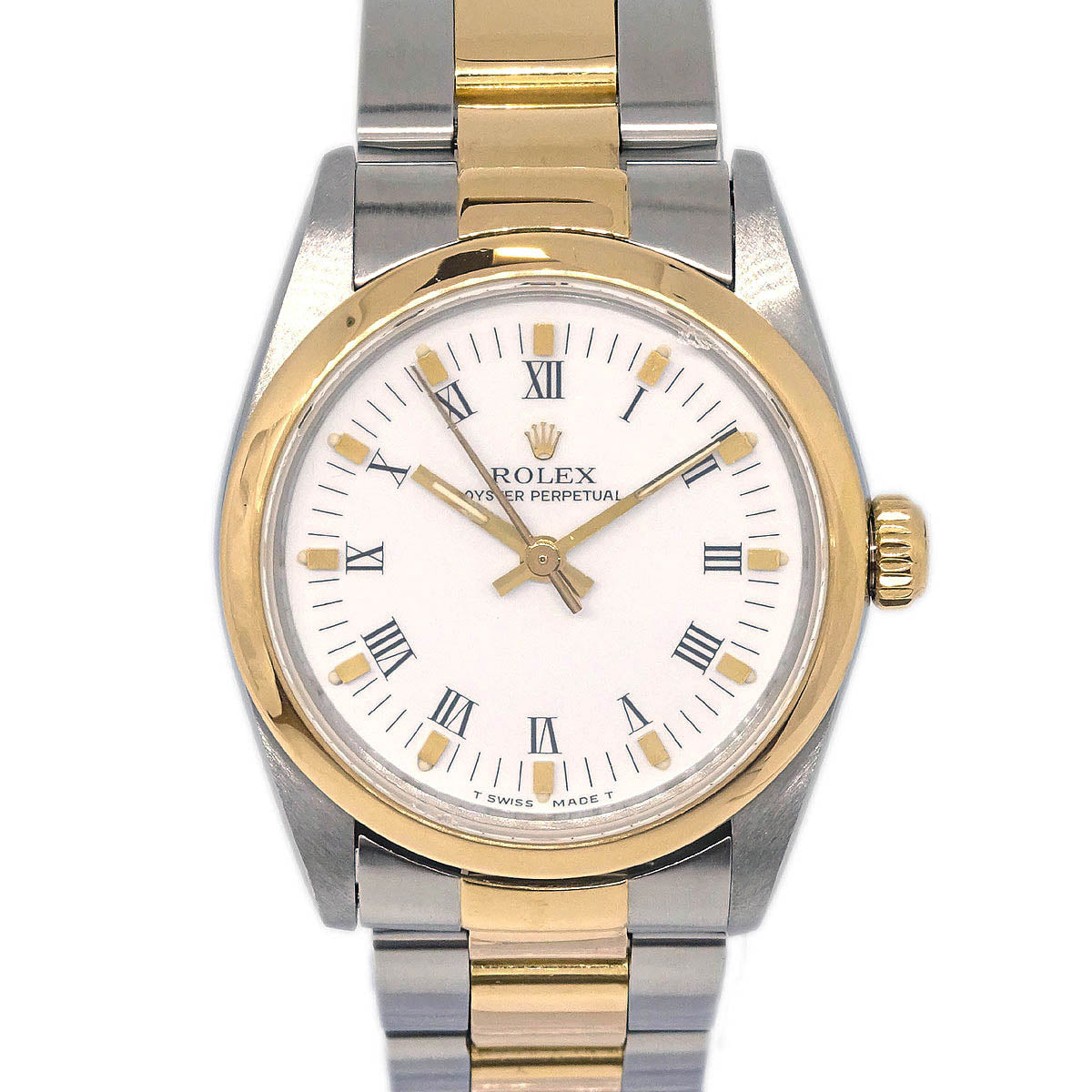 Rolex Oyster Perpetual 31mm Ref.67483 Self-winding Watch 18K SS