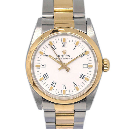 Rolex Oyster Perpetual 31mm Ref.67483 Self-winding Watch 18K SS