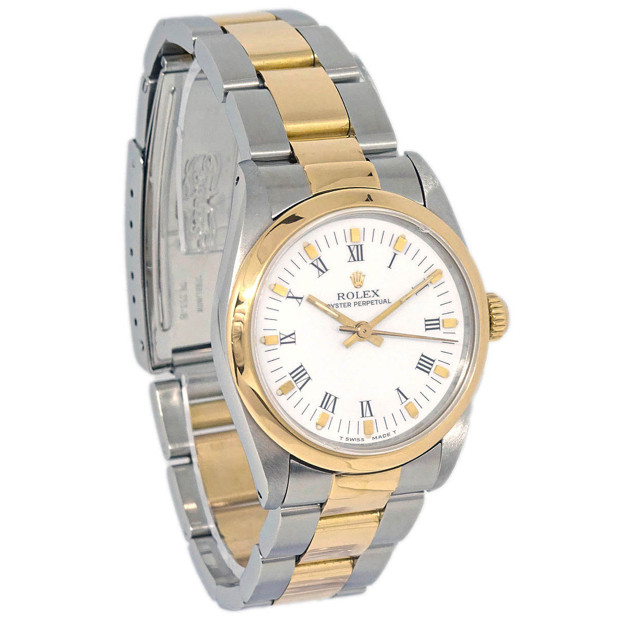 Rolex Oyster Perpetual 31mm Ref.67483 Self-winding Watch 18K SS