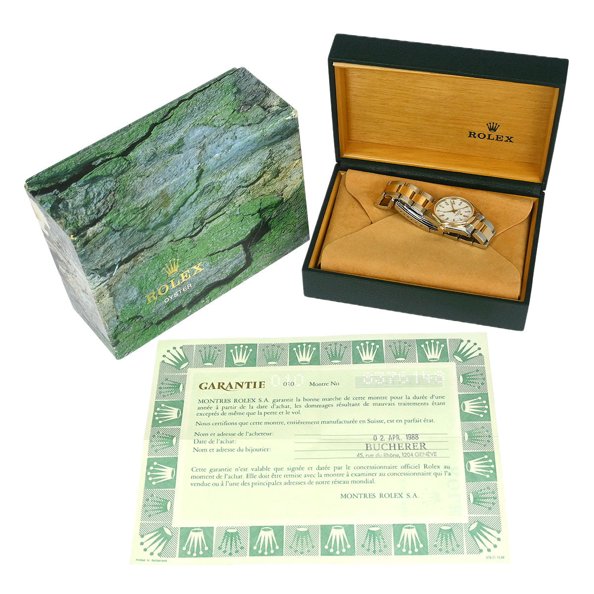 Rolex Oyster Perpetual 31mm Ref.67483 Self-winding Watch 18K SS