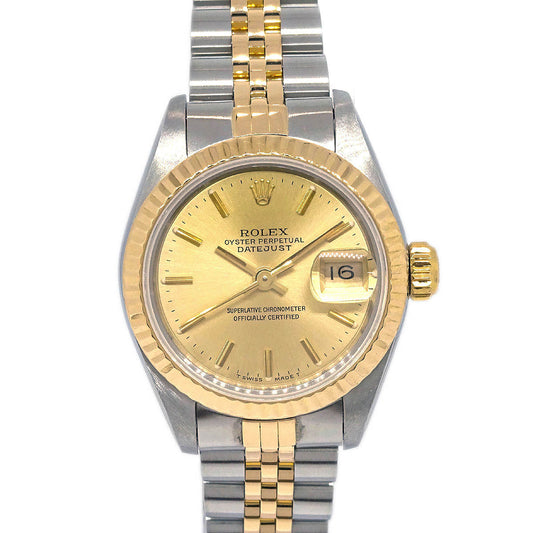 Rolex Oyster Perpetual Datejust 26mm Ref.69173 Self-winding Watch SS 18K