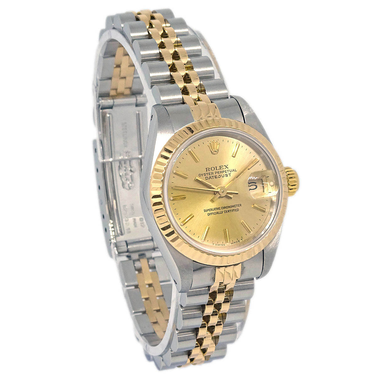 Rolex Oyster Perpetual Datejust 26mm Ref.69173 Self-winding Watch SS 18K