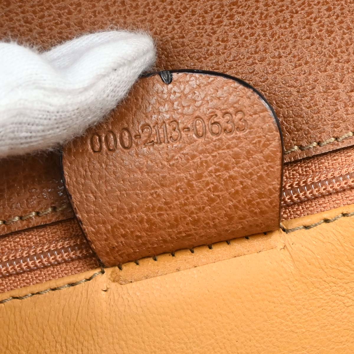 Gucci Brown Pigskin Bamboo Handbag