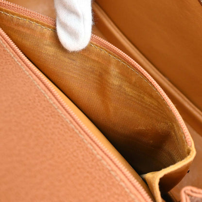 Gucci Brown Pigskin Bamboo Handbag