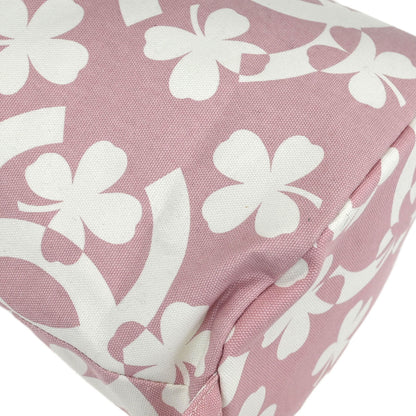 Chanel Pink Canvas Drawstring Shoulder Bag