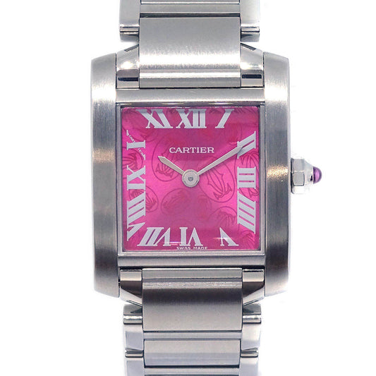 Cartier Tank Francaise SM Ref.W51030Q3 Quartz Watch SS Christmas Limited