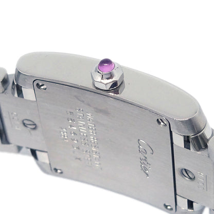 Cartier Tank Francaise SM Ref.W51030Q3 Quartz Watch SS Christmas Limited
