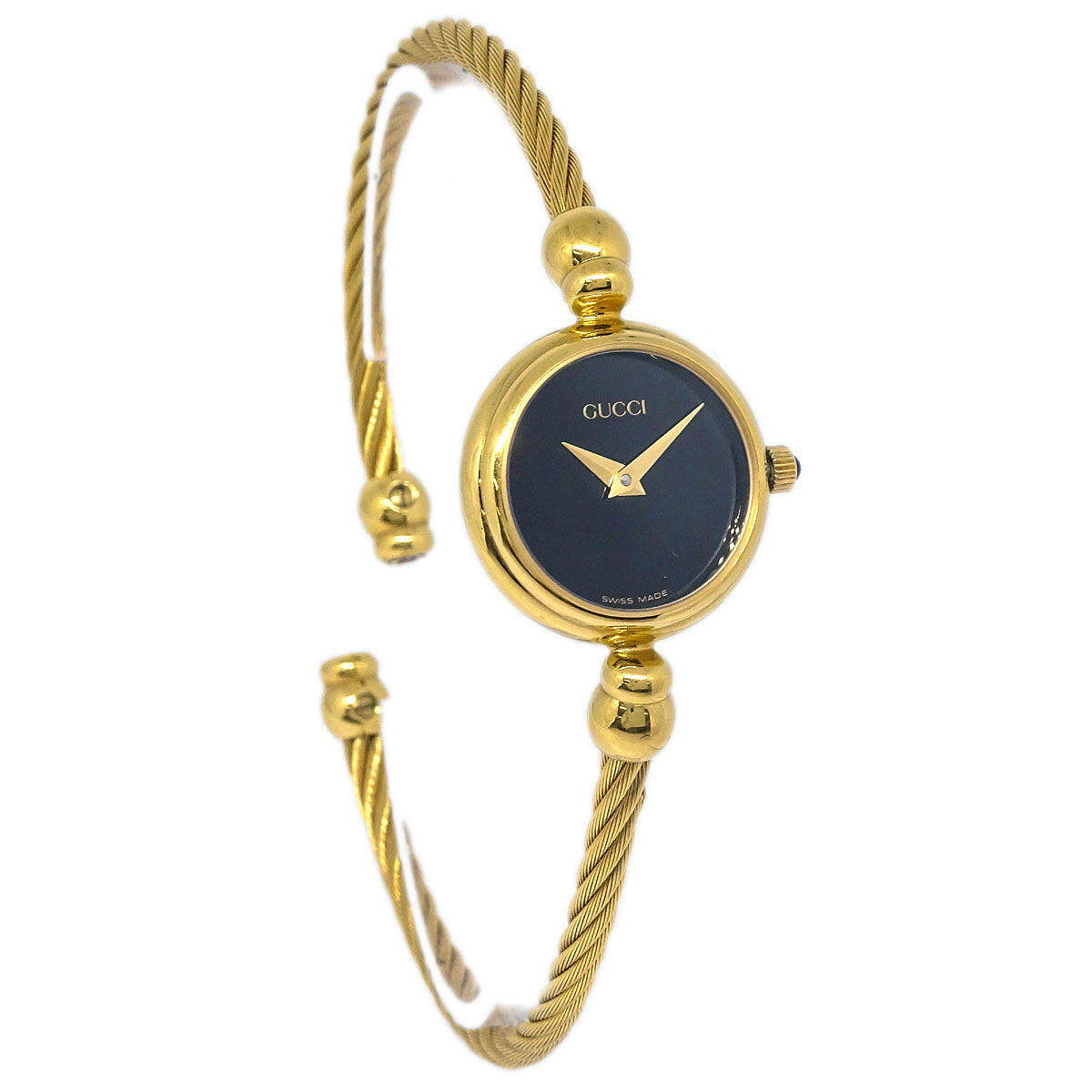 Gucci 2700.2.L Wire Bangle Quartz Watch