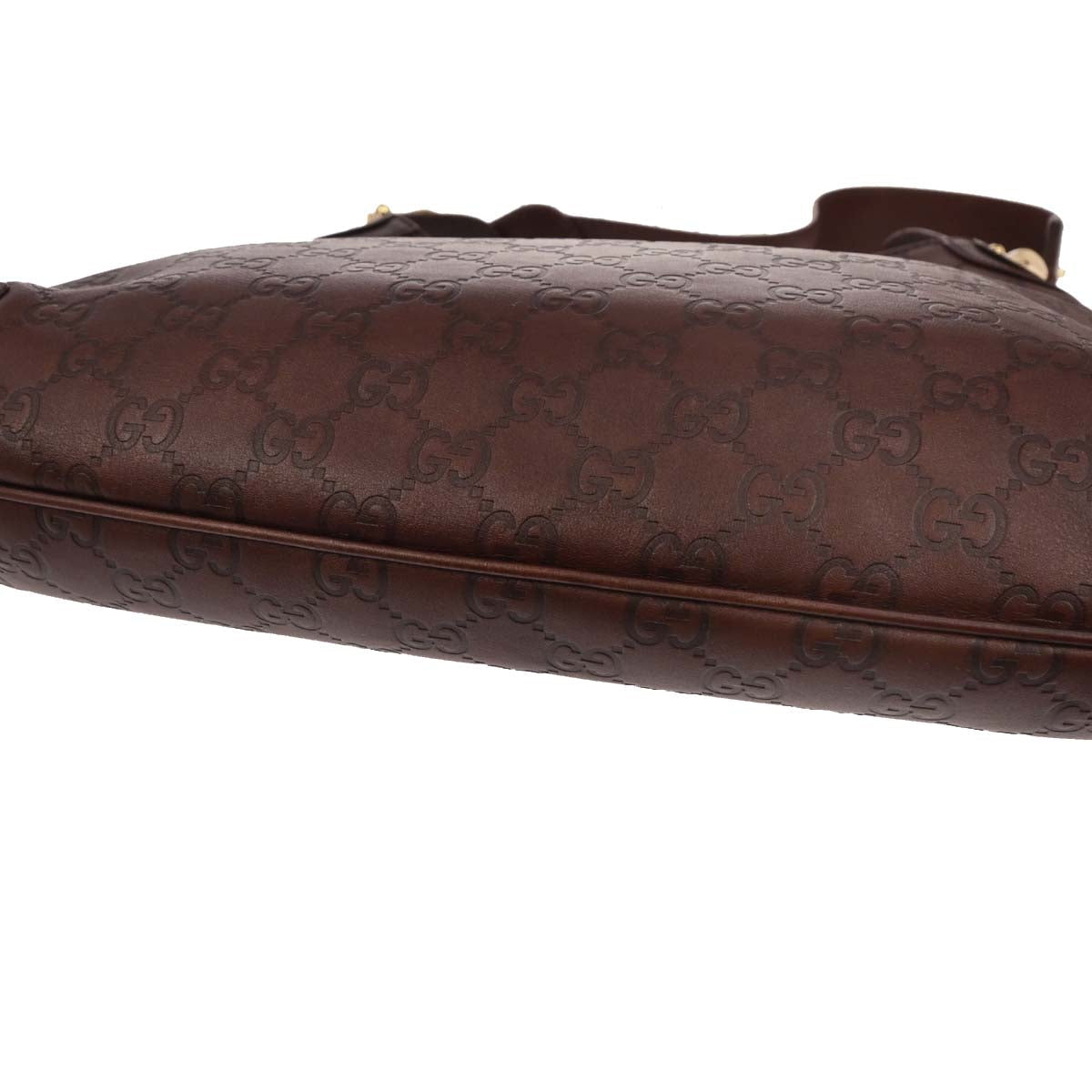 Gucci Brown Guccissima Hobo Handbag