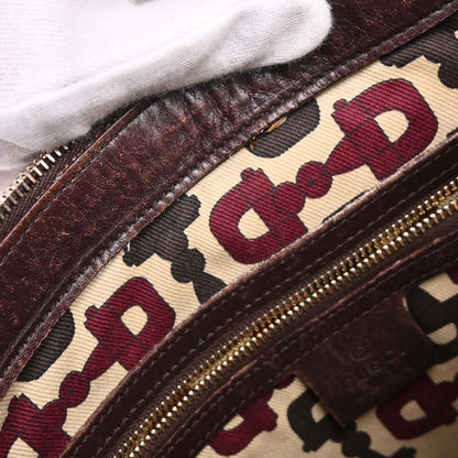 Gucci Brown Guccissima Hobo Handbag