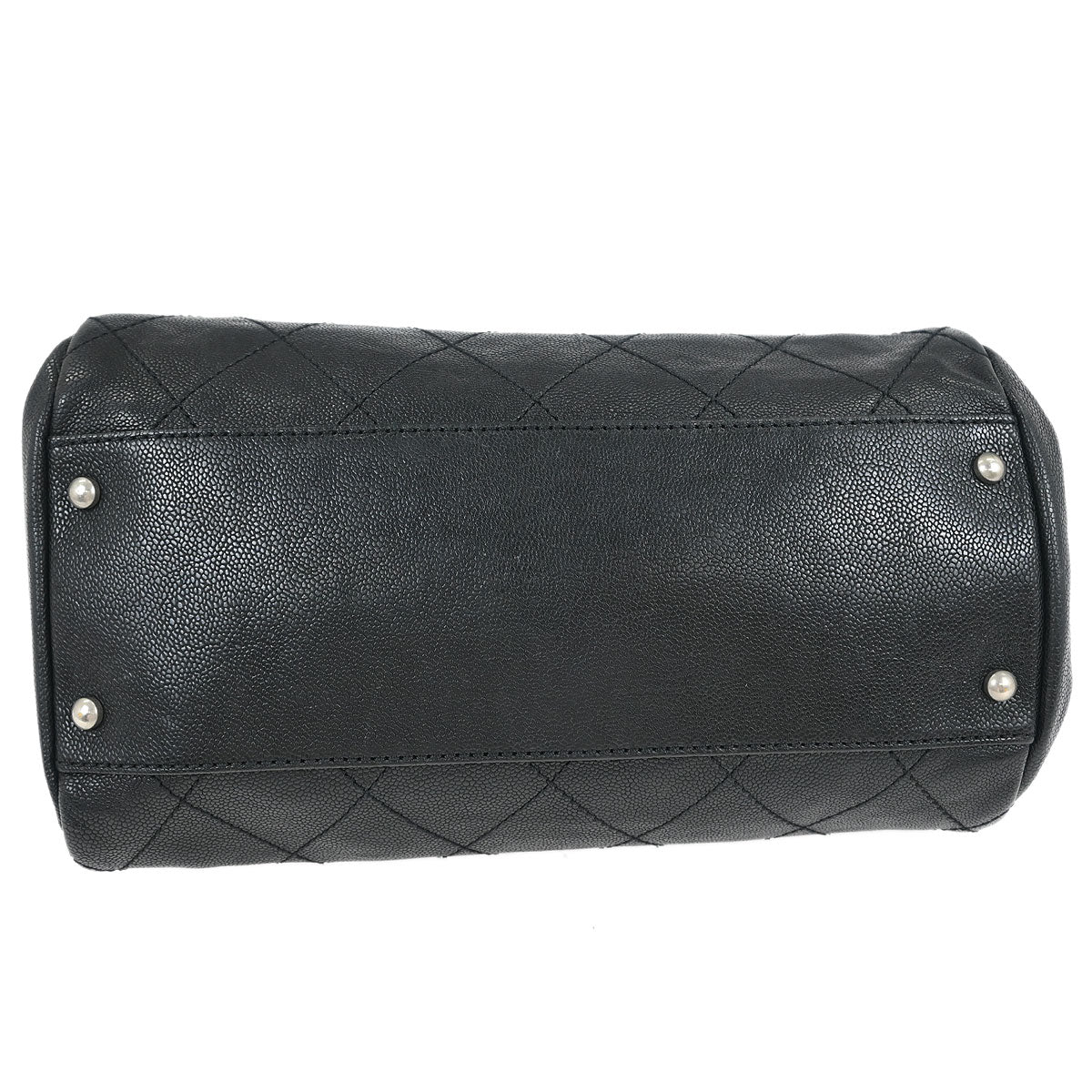 Chanel 2005-2006 Black Caviar Wild Stitch Handbag