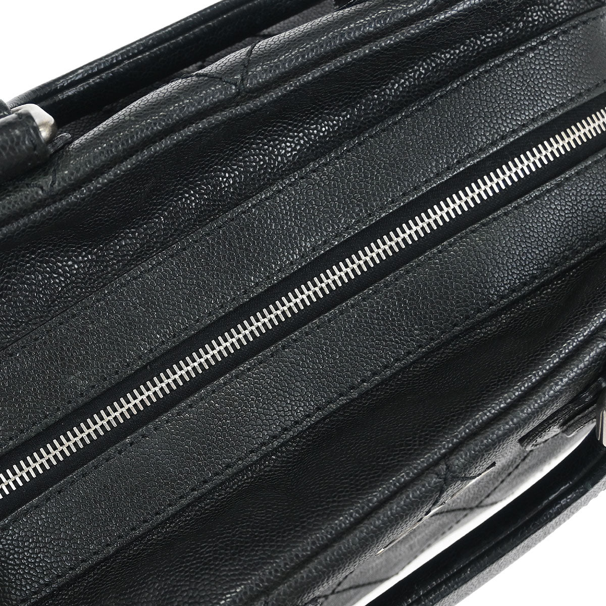 Chanel 2005-2006 Black Caviar Wild Stitch Handbag