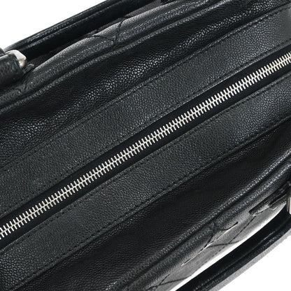 Chanel 2005-2006 Black Caviar Wild Stitch Handbag