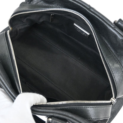 Chanel 2005-2006 Black Caviar Wild Stitch Handbag