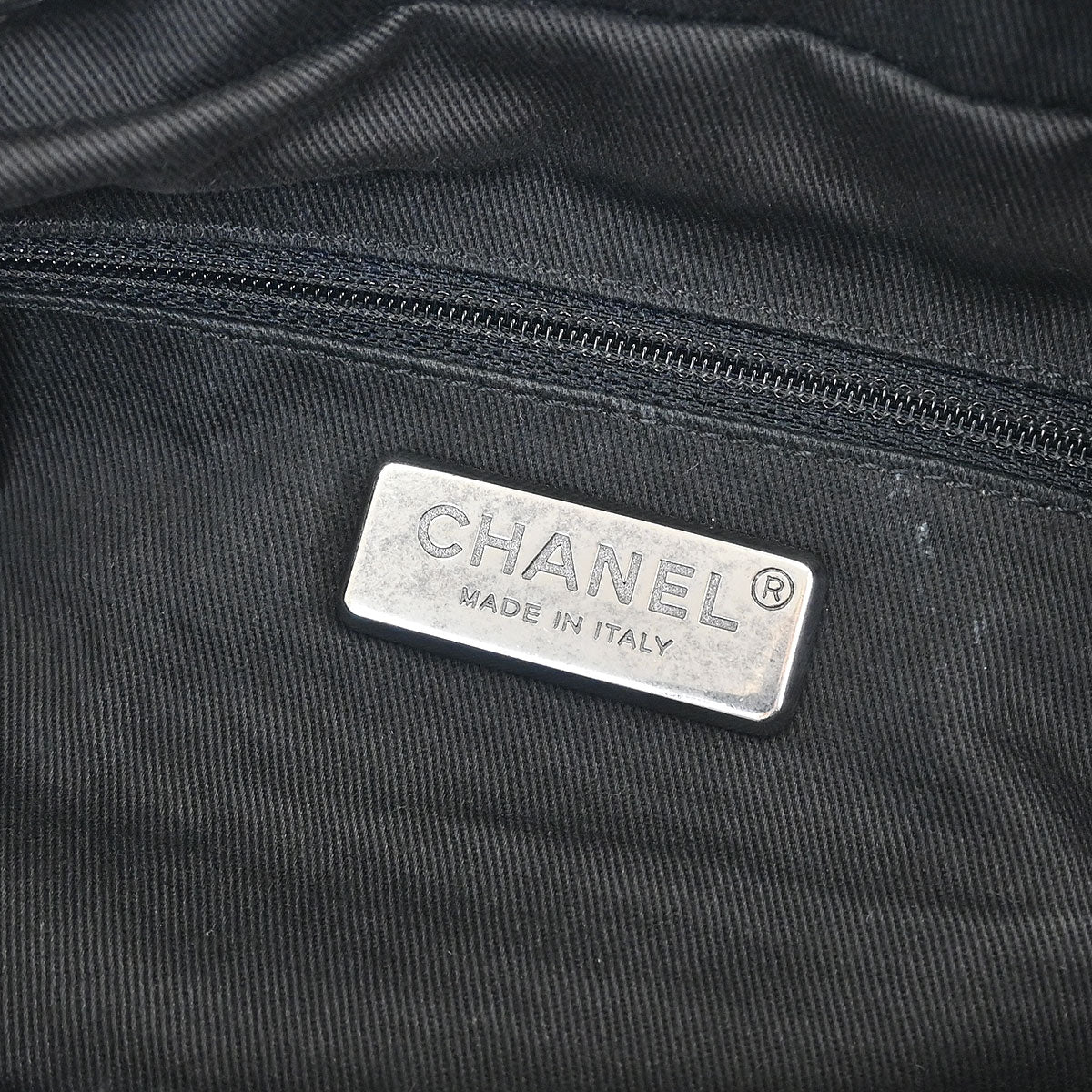 Chanel 2005-2006 Black Caviar Wild Stitch Handbag