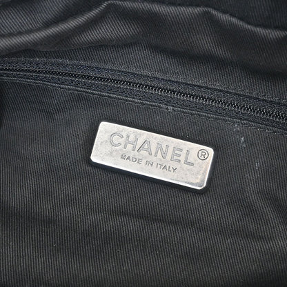 Chanel 2005-2006 Black Caviar Wild Stitch Handbag