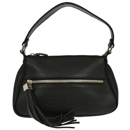 Chanel 2003-2004 Black Calfskin Handbag