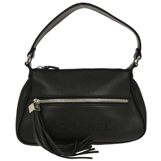 Chanel 2003-2004 Black Calfskin Handbag