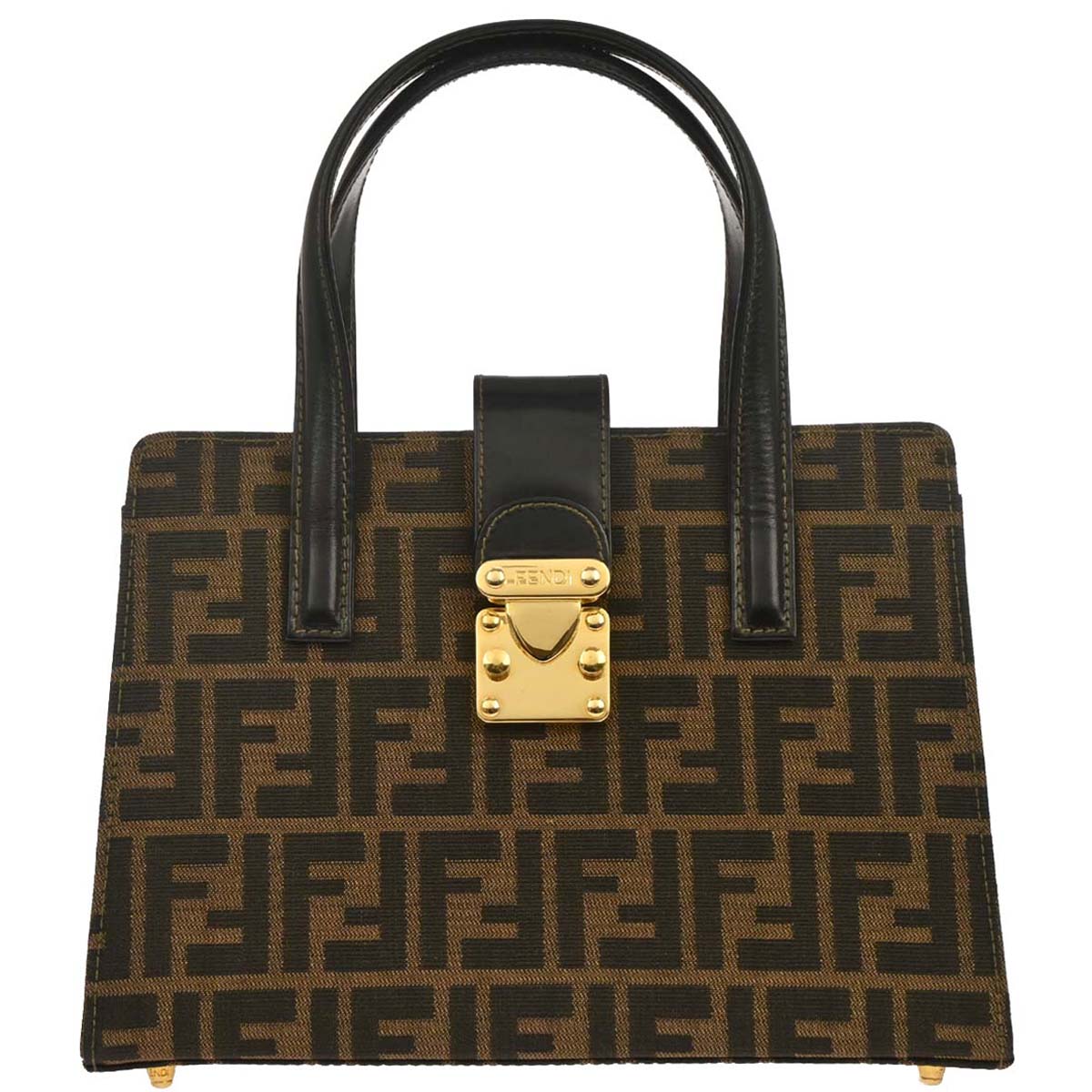 Fendi Brown Zucca Handbag