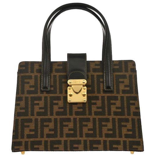 Fendi Brown Zucca Handbag