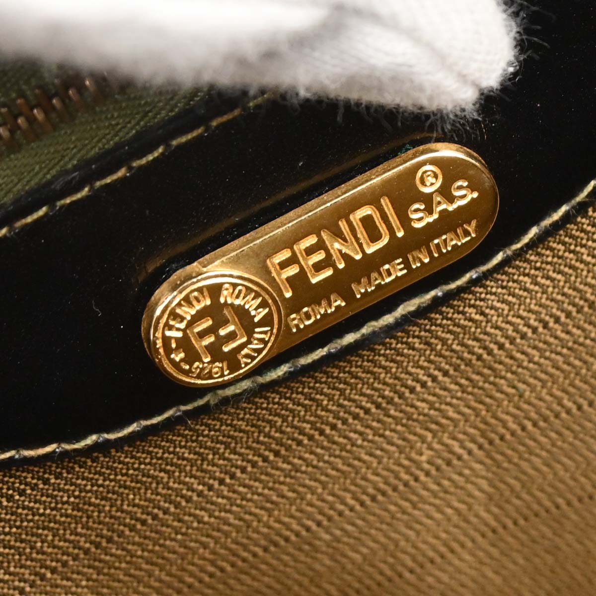 Fendi Brown Zucca Handbag
