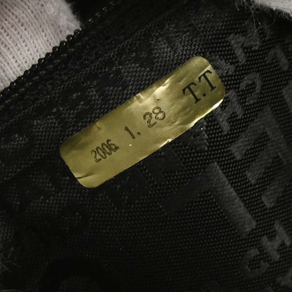 Chanel Black Caviar Choco Bar Tote Handbag