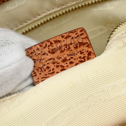 Celine * Beige Canvas Macadam Tote Handbag