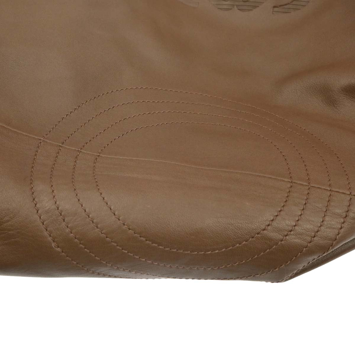 Loewe Brown Lambskin Nappa Aire Tote Handbag