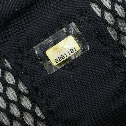 Chanel Black Nylon Sport Line Mesh Tote Handbag