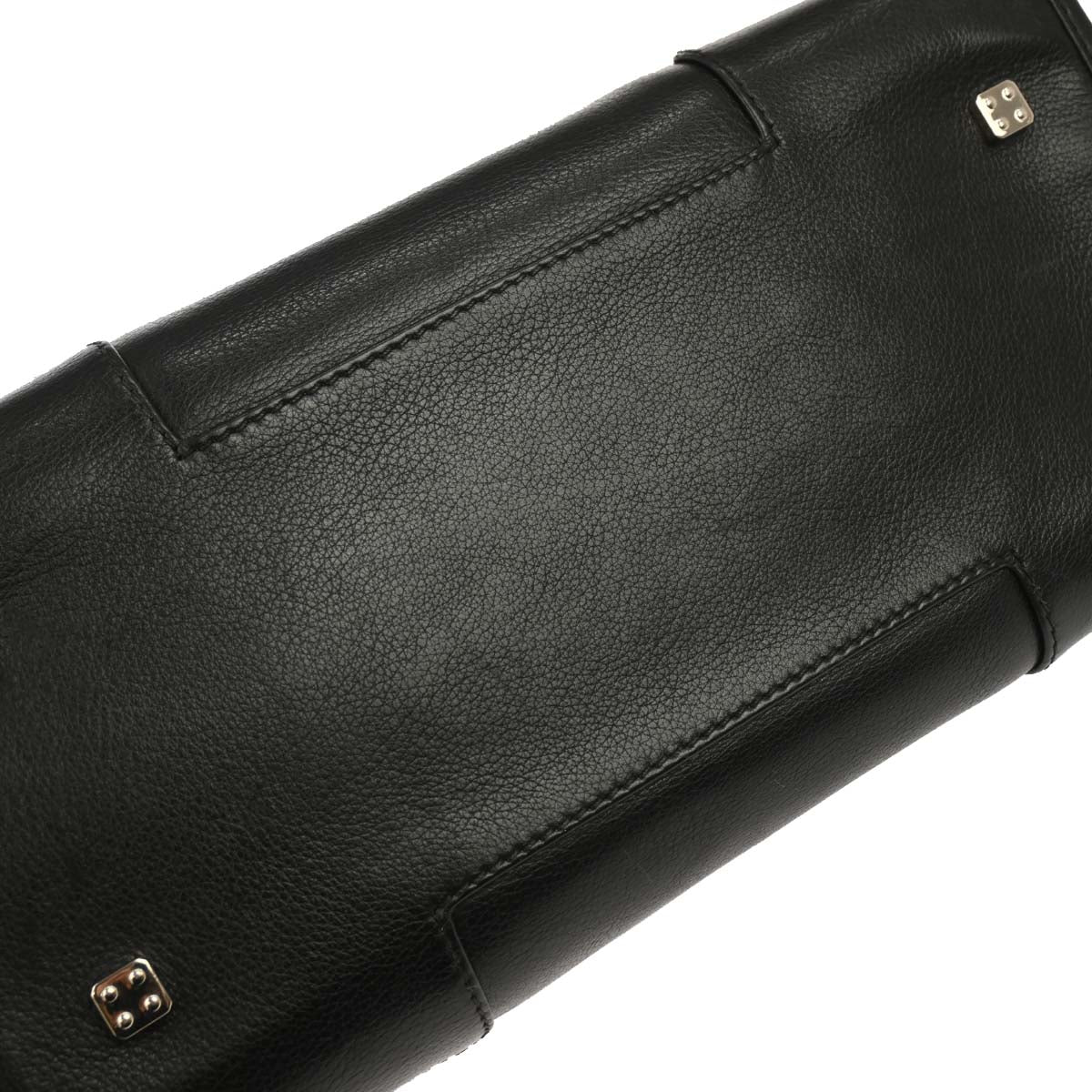 Loewe Black Leather Amazona 28 Handbag