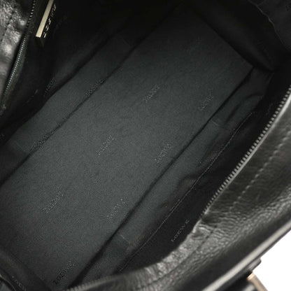 Loewe Black Leather Amazona 28 Handbag