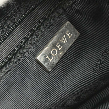 Loewe Black Leather Amazona 28 Handbag