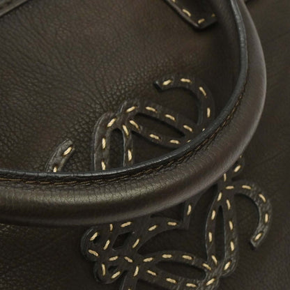 Loewe Brown Leather Amazona 36 Handbag