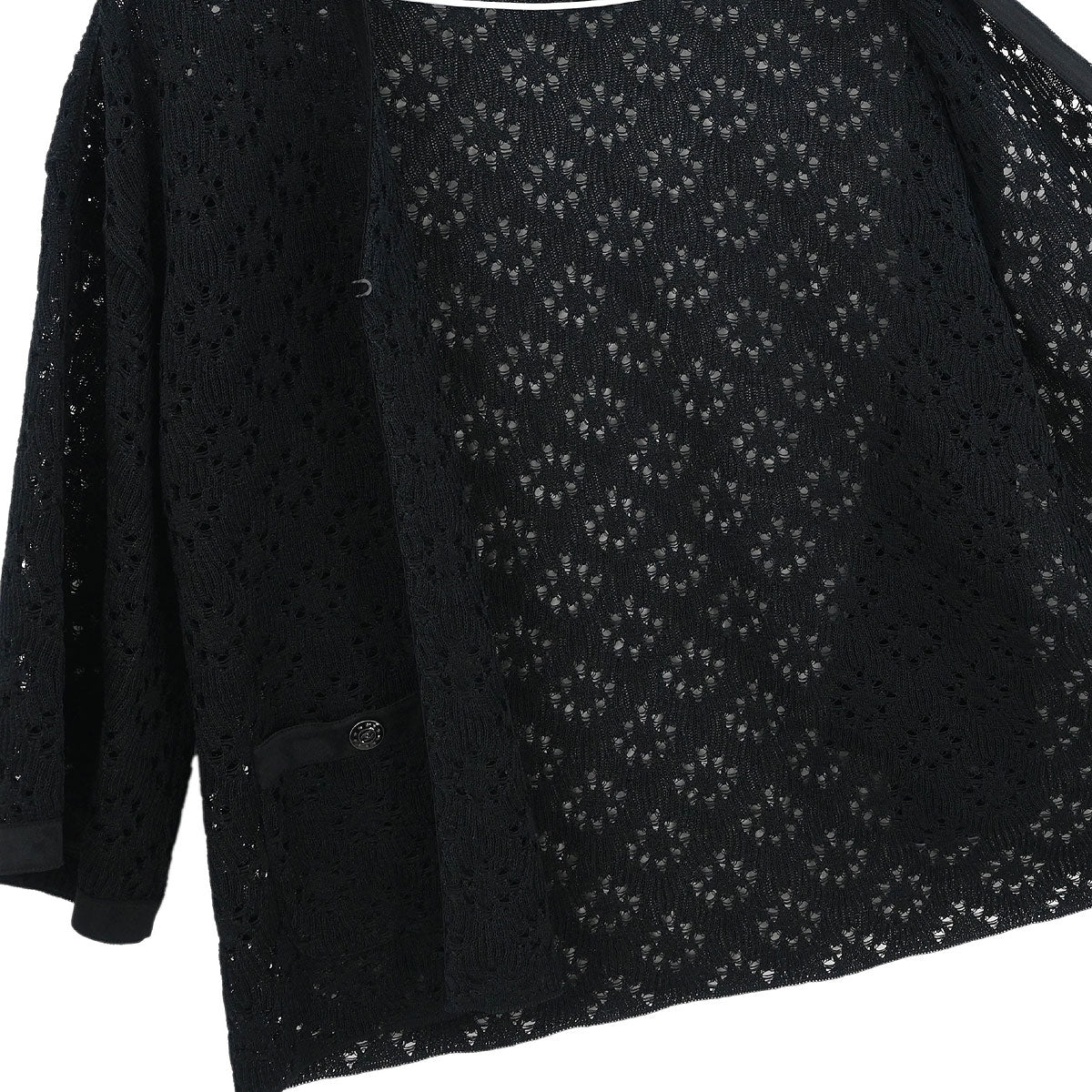 Chanel Cardigan Black #34