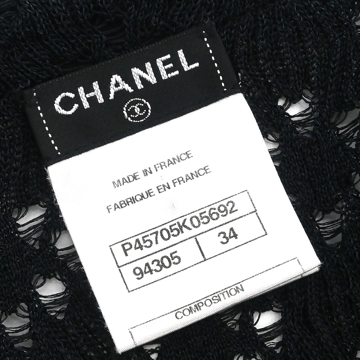 Chanel Cardigan Black #34