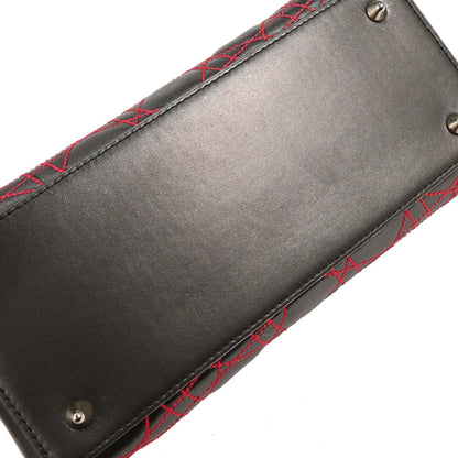 Christian Dior Gray Anselm Reyle Medium Lady Dior Cannage Handbag