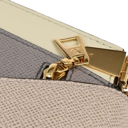 Louis Vuitton 2018 Gray Taiga Trapeze Shoulder Bag M53813