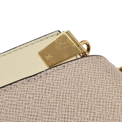 Louis Vuitton 2018 Gray Taiga Trapeze Shoulder Bag M53813