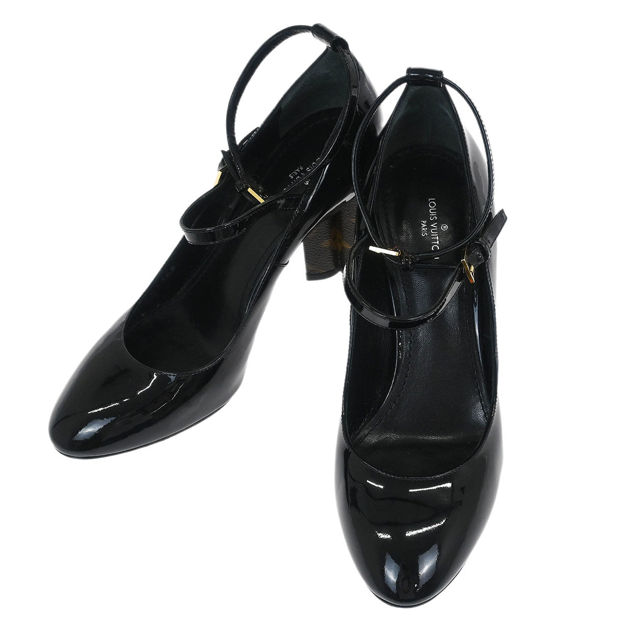 Louis Vuitton * 2018 Black Patent Leather Pumps #37