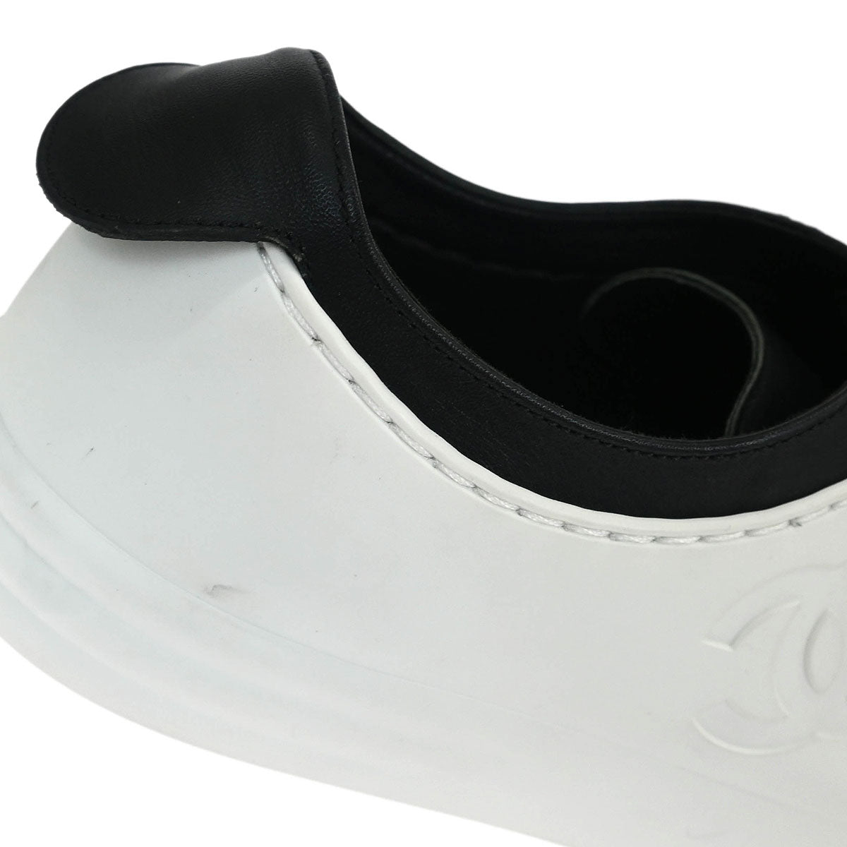 Chanel * Black Sneakers Shoes #39